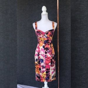 Jessica Simpson Print MIDI Dress